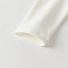 Dave&Bella Girls Autumn Cotton Cute Lace Collar T-shirt Top