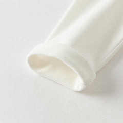 Dave&Bella Girls Autumn Cotton Cute Lace Collar T-shirt Top