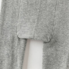 Dave&Bella Girls Autumn Grey School Footed Tights Leggings