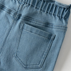 Dave&Bella Girls Autumn Leisure Slim Denim Blue Jeans Pant