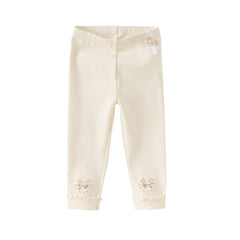 Dave&Bella Girls Autumn Cotton Antibacterial Anti-mite Leggings Pants