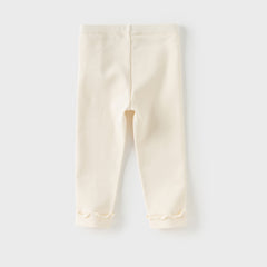 Dave&Bella Girls Autumn Cotton Antibacterial Anti-mite Leggings Pants