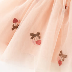 Dave&Bella Toddler Girls Autumn Sweet Pearl White Tulle Mesh Skirt Pants