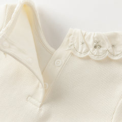 Dave&Bella Girls Autumn Cotton Fashion Stretch T-shirt Top