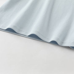 Dave&Bella Girls Autumn Cotton Fashion Stretch T-shirt Top