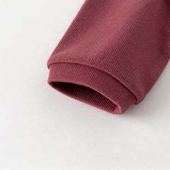 Dave&Bella Toddler Girls Autumn Sweet Cotton Red Coats