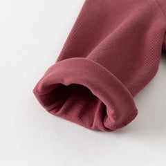 Dave&Bella Toddler Girls Autumn Sweet Cotton Red Coats