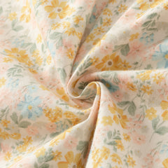 Dave&Bella Girls Autumn Cotton Floral Long Sleeve A-line Princess Dress