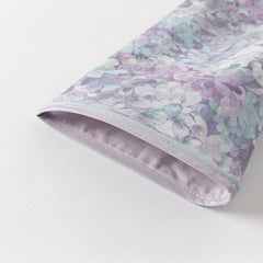 Dave&Bella Girls Autumn Purple Flora Chinese Style Noble Mesh A-line Dress