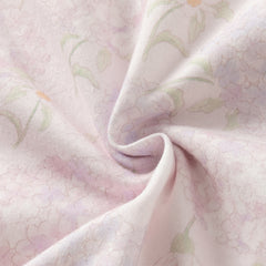 Dave&Bella Girls Autumn Cotton Hydrangea Print One-piece Crawling Suit Romper