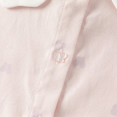 Dave&Bella Girls Autumn Cotton Sweet Pink Butterfly Print Shirts Top