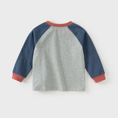 Dave&Bella Boys Autumn Casual Comfort Cotton T-shirt Top