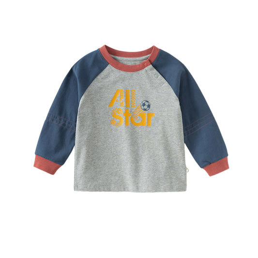 Dave&Bella Boys Autumn Casual Comfort Cotton T-shirt Top