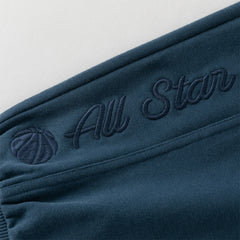 Dave&Bella Boys Autumn Outdoor Drawstring Dark Blue Sweatpants