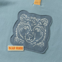 Dave&Bella Toddler Boys Autumn Light Blue Casual Hooded Sweatshirts Tops