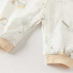 Dave&Bella Baby Girls/Boys Autumn Cotton Indoor Leisure Romper