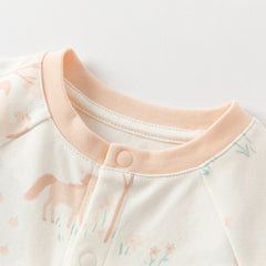 Dave&Bella Baby Girls/Boys Autumn Cotton Indoor Leisure Romper