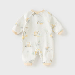 Dave&Bella Baby Girls/Boys Autumn Cotton Indoor Leisure Romper