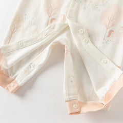 Dave&Bella Baby Girls/Boys Autumn Cotton Indoor Leisure Romper