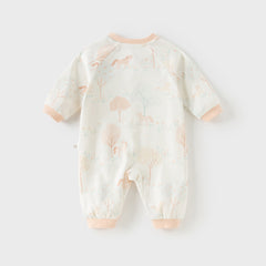 Dave&Bella Baby Girls/Boys Autumn Cotton Indoor Leisure Romper