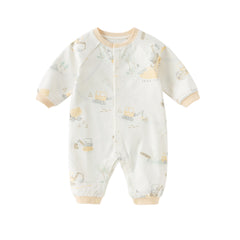 Dave&Bella Baby Girls/Boys Autumn Cotton Indoor Leisure Romper