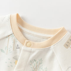 Dave&Bella Baby Girls/Boys Autumn Cotton Indoor Leisure Romper