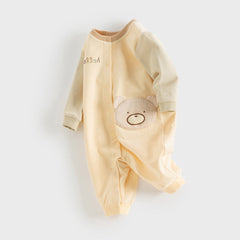 Dave&Bella Baby Girls/Boys Cotton Indoor One-piece Crawling Suit Romper