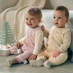 Dave&Bella Baby Girls/Boys Cotton Indoor One-piece Crawling Suit Romper