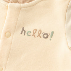 Dave&Bella Baby Girls/Boys Cotton Indoor One-piece Crawling Suit Romper