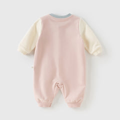 Dave&Bella Baby Girls/Boys Cotton Indoor One-piece Crawling Suit Romper