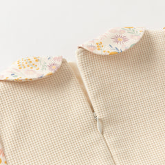 Dave&Bella Girls Autumn Cotton Floral Print A-line Princess Dress