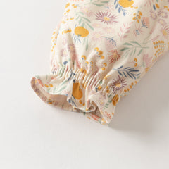 Dave&Bella Girls Autumn Cotton Floral Print A-line Princess Dress