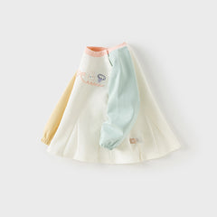 Dave&Bella Girls Autumn Cute Beige Dress-Style T-shirt Top