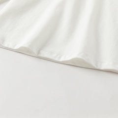 Dave&Bella Girls Autumn Adorable Cotton Lace Collar Print T-shirt Top