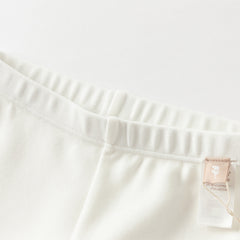 Dave&Bella Toddlers Girls Autumn Beige/Light Grey Cute Leggings Pants