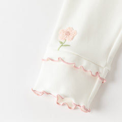 Dave&Bella Toddlers Girls Autumn Beige/Light Grey Cute Leggings Pants