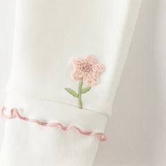 Dave&Bella Toddlers Girls Autumn Beige/Light Grey Cute Leggings Pants