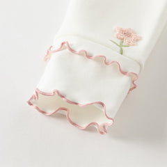 Dave&Bella Toddlers Girls Autumn Beige/Light Grey Cute Leggings Pants