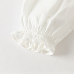 Dave&Bella Girls Autumn Cotton White Shirts Top