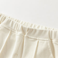 Dave&Bella Girls Autumn Casual Cotton Flared Knit Stretch Pant