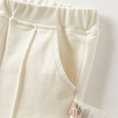 Dave&Bella Girls Autumn Casual Cotton Flared Knit Stretch Pant