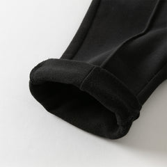 Dave&Bella Girls Autumn Casual Cotton Flared Knit Stretch Pant