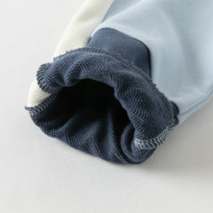 Dave&Bella Boys Autumn Blue T Shirt Pants Outfits Set