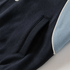 Dave&Bella Boys Autumn Casual Outdoor Long Sleeve Hooded Jacket Top