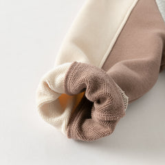 Dave&Bella Boys Autumn Grey Outdoor Sport T-shirts Drawstring Pants Set