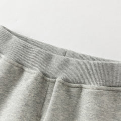 Dave&Bella Boys Autumn Grey Outdoor Sport T-shirts Drawstring Pants Set