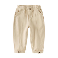Dave&Bella Toddler Boys Autumn Khaki Pants