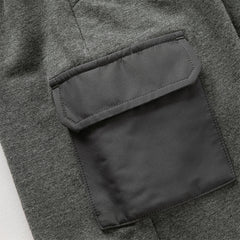 Dave&Bella Boys Autumn Grey Cotton Drawstring Casual Knit Pants