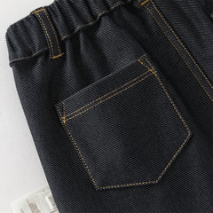 Dave&Bella Boys Autumn Casual Denim Blue Jeans Pants