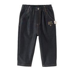 Dave&Bella Boys Autumn Casual Denim Blue Jeans Pants